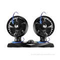 Ventilateur portable à double tête ventilateur de refroidissement de voiture USB